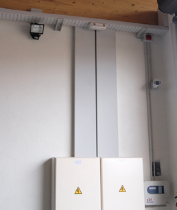 Chemin de câbles isolant  PVC alimentation armoires électriques
