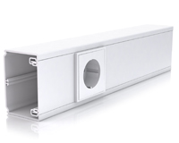 Trunking 93 colour white for mounting switches and sockets