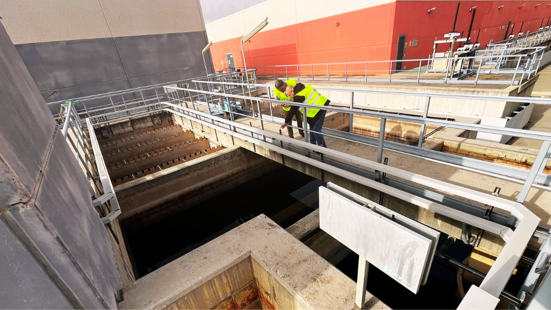 Unex at the Llobregat desalination plant