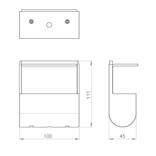 Replacement part - Unex support moving base in U24X