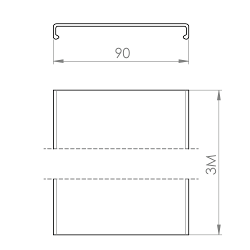 Replacement part - Unex cover 90 in U23X
