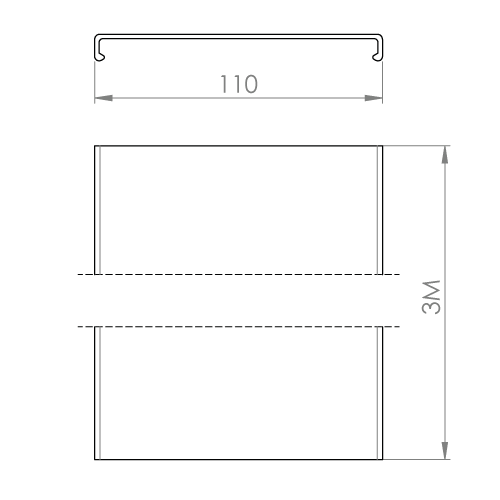 Replacement part - Unex cover 110 in U23X
