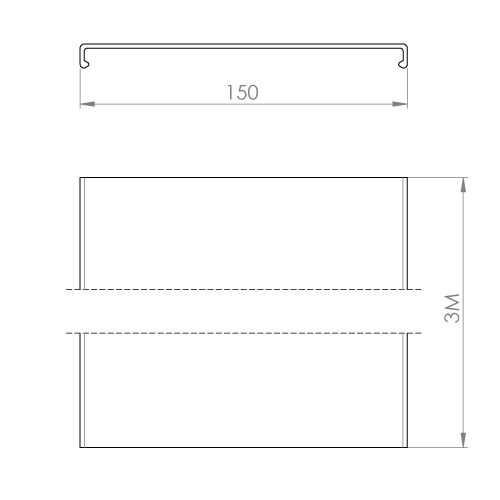 Replacement part - Unex cover 150 in U23X