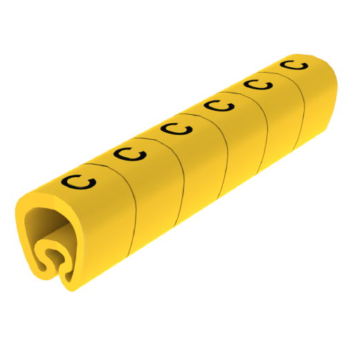 Unex Abreißbare Kabelmarkierungen 2-5 mm aus Plastifiziertem PVC