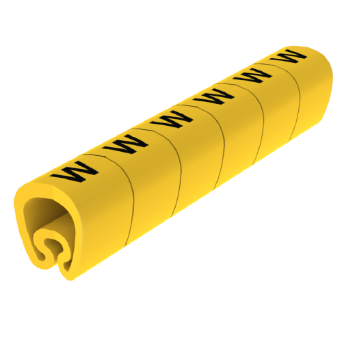 Unex Abreißbare Kabelmarkierungen 2-5 mm aus Plastifiziertem PVC