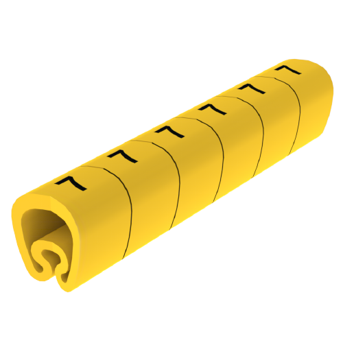 Señalizadores precortados 7-18 mm Unex en PVC plastificado