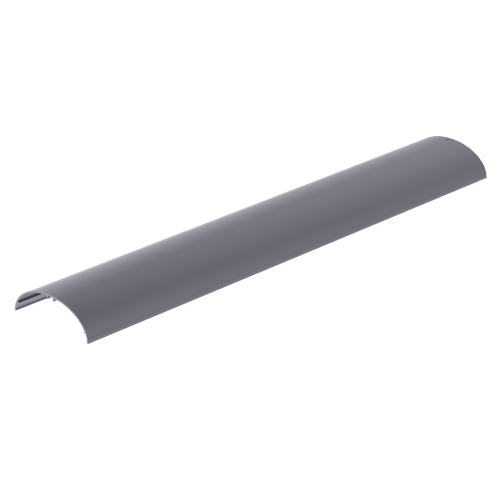 Replacement part - Unex service pole 50x88 cover  3 m. in  Aluminium